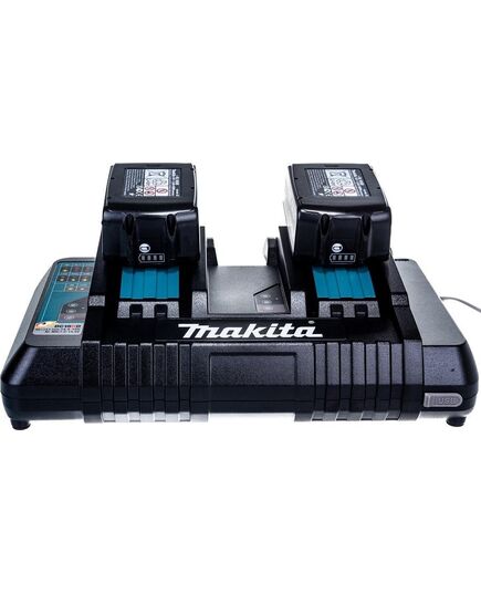 Набор MAKITA АКБ BL1850Bx2шт., ЗУ DC18RD, картон, изображение 6 от магазина Планета Инструмент Набор MAKITA АКБ BL1850Bx2шт., ЗУ DC18RD, картон, изображение 6