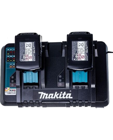 Набор MAKITA АКБ BL1850Bx2шт., ЗУ DC18RD, картон, изображение 4 от магазина Планета Инструмент Набор MAKITA АКБ BL1850Bx2шт., ЗУ DC18RD, картон, изображение 4