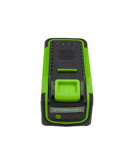 Аккумулятор GREENWORKS G40B8, 40В 8Ач Li-ion время зарядки от 120 до 240мин (2951607), изображение 4 от магазина Планета Инструмент Аккумулятор GREENWORKS G40B8, 40В 8Ач Li-ion время зарядки от 120 до 240мин (2951607), изображение 4