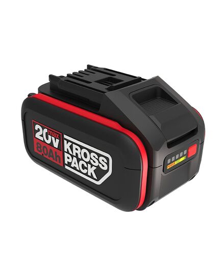 Аккумулятор KRESS KAB25, 20В 8.0Ач Li-ion, изображение 4 от магазина Планета Инструмент Аккумулятор KRESS KAB25, 20В 8.0Ач Li-ion, изображение 4