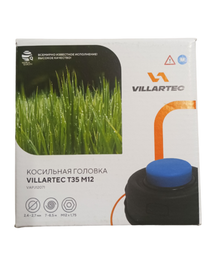 Головка триммерная VILLARTEC T35 (12) (Tecomec) М12х1.75 Left, изображение 4