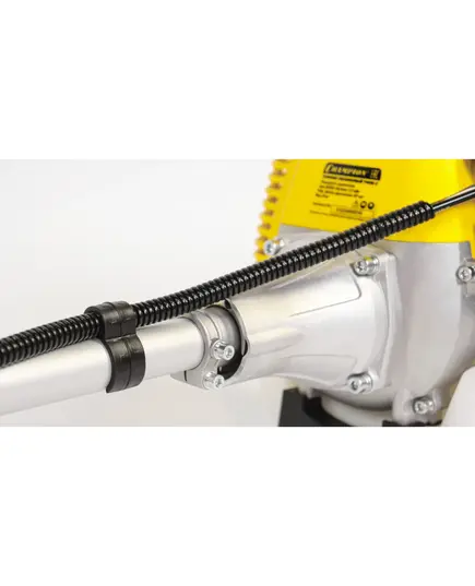 Триммер бензиновый CHAMPION T463S-2, (неразъемн.прям. 1,7кВт 47см³ 8кг HT22+40/255/25,4 U-ручка легк.старт), изображение 6