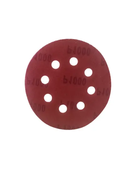 Круг шлифовальный FIT 125_р1000 липучка с отверстиями 5шт (39679i), изображение 2