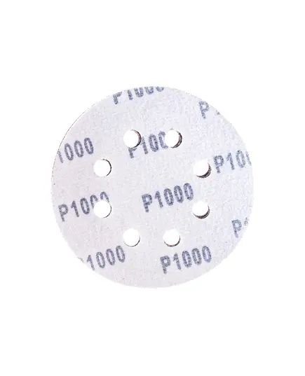 Круг шлифовальный FIT 125_р1000 липучка с отверстиями 5шт (39679i), изображение 3