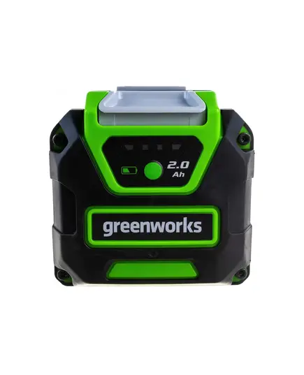 Аккумулятор GREENWORKS G40B2, 40В 2Ач Li-ion G-MAX 40V (2926907gw), изображение 2 от магазина Планета Инструмент Аккумулятор GREENWORKS G40B2, 40В 2Ач Li-ion G-MAX 40V (2926907gw), изображение 2
