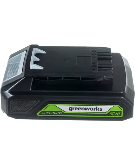 Аккумулятор GREENWORKS G24B2, 24В 2Ач Li-ion время зарядки 30мин (2926707gw), изображение 3 от магазина Планета Инструмент Аккумулятор GREENWORKS G24B2, 24В 2Ач Li-ion время зарядки 30мин (2926707gw), изображение 3