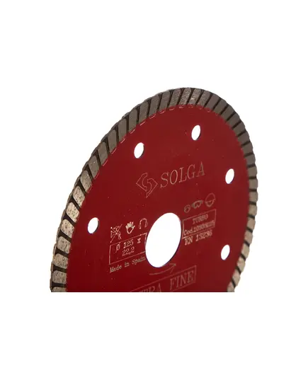 Диск алмазный SOLGA DIAMANT 125_22.23 Hard Materials гранит керамогранит (10303125), изображение 2