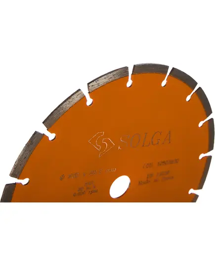 Диск алмазный SOLGA DIAMANT 230_22.23 Basic сегментный железобетон (лазерная сварка) (12803230), изображение 3