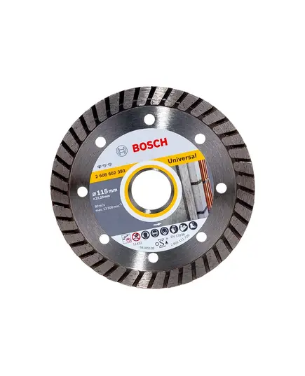 Диск алмазный BOSCH 115_22,2мм UPE-T115 Turbo (2608602393 ECO)