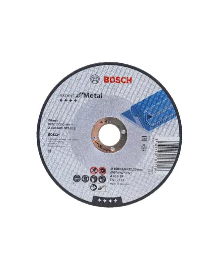 Диск отрезной BOSCH 150_2,5_22 мм по металлу