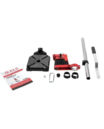 Стойка для дрели P.I.T. P0010001 (диаметр креп-я 50мм,  гл.сверления 60мм, огр-е гл.сверления, литое основание), изображение 4