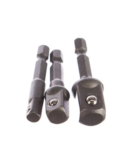 Набор адаптеров для торцевых головок ЗУБР Профессионал, 3 пред, 1/4", 3/8", 1/2" (26756-H3), изображение 4