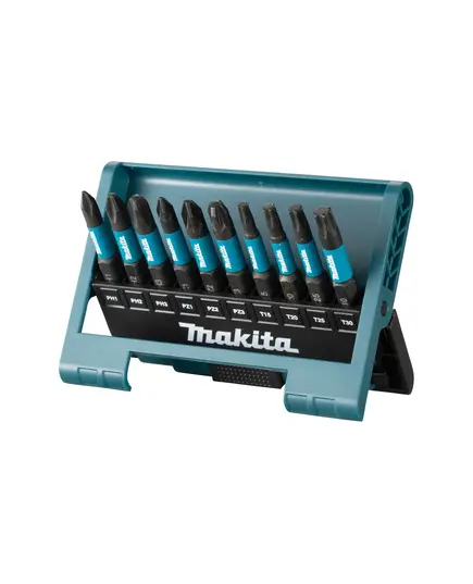 Набор бит MAKITA Impact Black 50 мм 10 шт (PH1,PH2,PH3,PZ1,PZ2,PZ3,T15,T20,T25,T30 ), изображение 2