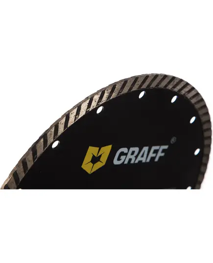 Диск алмазный GRAFF 230х10х2.8х22.23мм по бетону и камню турбо, изображение 3