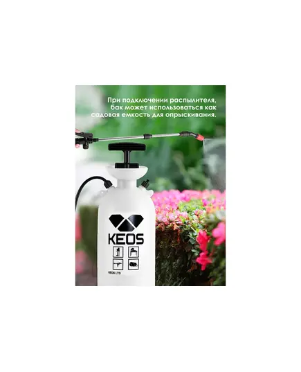 Бак KEOS для подачи воды 17л (WT17L), изображение 4