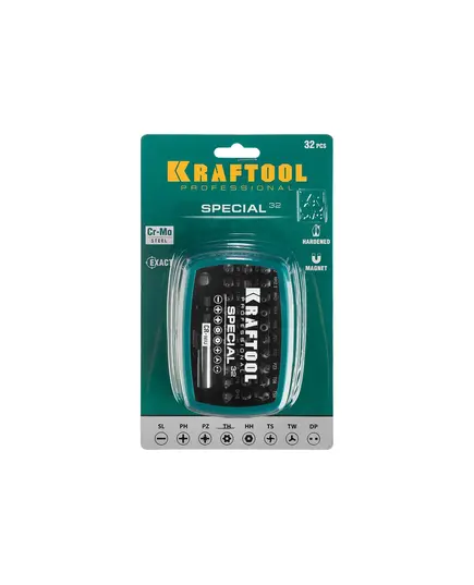 Набор бит KRAFTOOL SPECIAL-32 (2610-H32), изображение 4