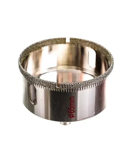 Коронка алмазная ПРАКТИКА по стеклу/керамике 65мм (1шт блистер) (777-369) Мастер, изображение 3 от магазина Планета Инструмент Коронка алмазная ПРАКТИКА по стеклу/керамике 65мм (1шт блистер) (777-369) Мастер, изображение 3