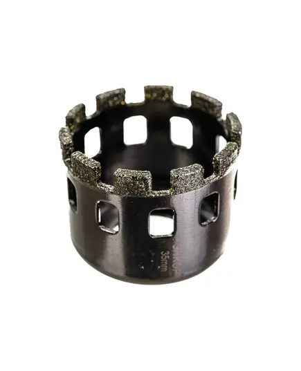 Коронка алмазная ЭНКОР по керамограниту d=35мм (9434э), изображение 2 от магазина Планета Инструмент Коронка алмазная ЭНКОР по керамограниту d=35мм (9434э), изображение 2