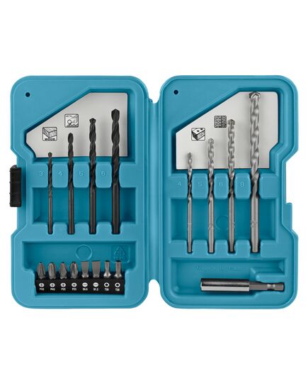 Набор MAKITA насадок "Square", 17 шт. D-40200, изображение 2