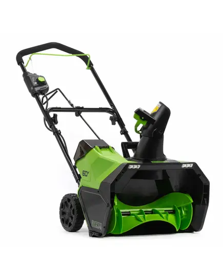 Аккумуляторный снегоуборщик GREENWORKS GW GD60PST, 60В б/щ 51 см (без АКБ и ЗУ), изображение 2