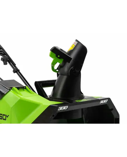 Аккумуляторный снегоуборщик GREENWORKS GW GD60PST, 60В б/щ 51 см (без АКБ и ЗУ), изображение 3