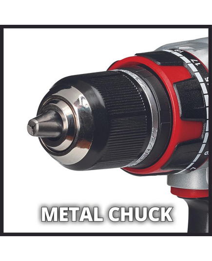 Аккумуляторный шуруповерт EINHELL TP-CD 18/80 Li BL-Solo, 18В, 80Нм, 500/1800/мин, патрон 13мм, без АКК и ЗУ, изображение 4