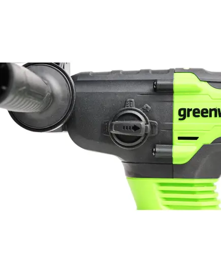 Аккумуляторный перфоратор SDS+ GREENWORKS GD24SDS2, 2ДЖ, 24V бесщеточный, в компл. с АКБ 4АЧ и ЗУ, изображение 3