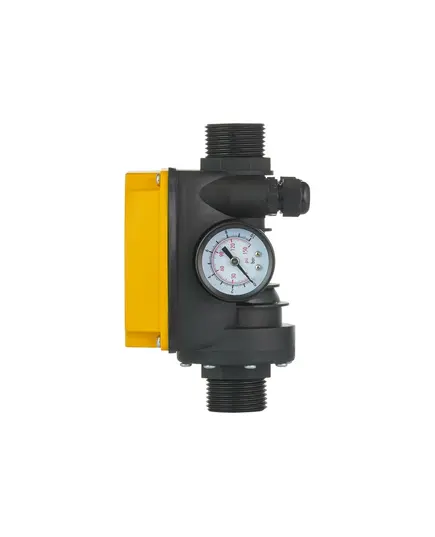 Блок автоматики UNIPUMP ТУРБИПРЕСС М, до 1,5 кВт, упр. по потоку и мин. давл.(настраиваемое Рмин), защита по сух.ходу и пред. дав, изображение 3 от магазина Планета Инструмент Блок автоматики UNIPUMP ТУРБИПРЕСС М, до 1,5 кВт, упр. по потоку и мин. давл.(настраиваемое Рмин), защита по сух.ходу и пред. дав, изображение 3