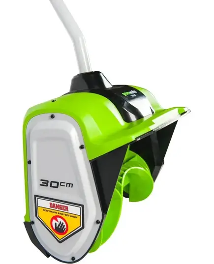 Аккумуляторный снегоуборщик GREENWORKS GD40SSK2, 40V, 30 см, бесщеточный, с 1хАКБ 2 А.ч и ЗУ, снеголопата (2600807UAgw), изображение 6