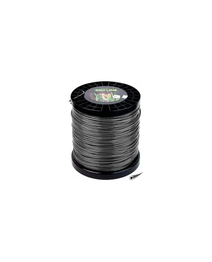 Корд триммерный SIAT PREMIUM TWIN POWER 2.4 х 387м (жесткий сердечник и эластичный наружный слой) Бобина, изображение 2