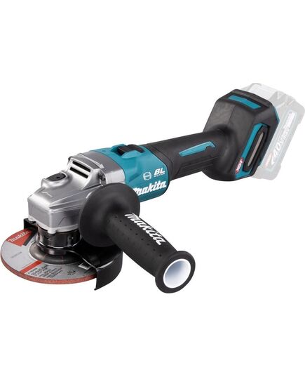 Аккумуляторная угловая шлифовальная машина MAKITA GA005GZ, XGT BL 40В, 125 мм, 8500 об/мин, слайдер (без АКБ и ЗУ)