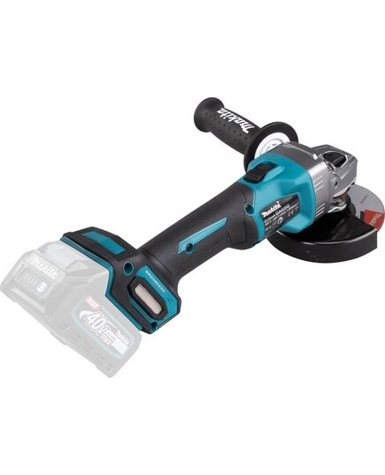 Аккумуляторная угловая шлифовальная машина MAKITA GA005GZ, XGT BL 40В, 125 мм, 8500 об/мин, слайдер (без АКБ и ЗУ), изображение 4