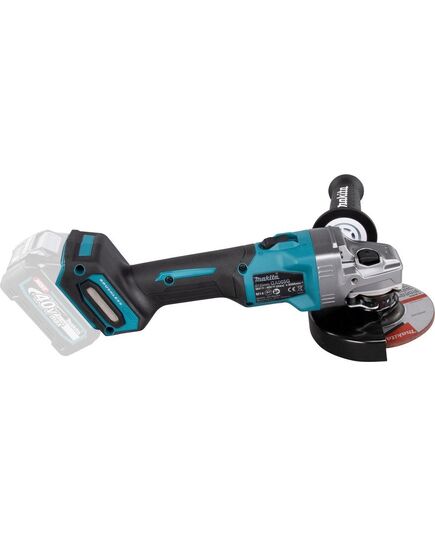 Аккумуляторная угловая шлифовальная машина MAKITA GA005GZ, XGT BL 40В, 125 мм, 8500 об/мин, слайдер (без АКБ и ЗУ), изображение 5