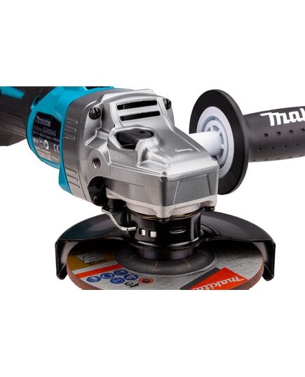 Аккумуляторная угловая шлифовальная машина MAKITA GA005GZ, XGT BL 40В, 125 мм, 8500 об/мин, слайдер (без АКБ и ЗУ), изображение 9