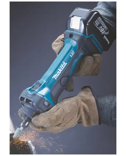 Аккумуляторная прямая шлифовальная машина MAKITA DGD801Z, LXT 18В, 3-8мм, 25000 об/мин, без АКБ и ЗУ, изображение 5