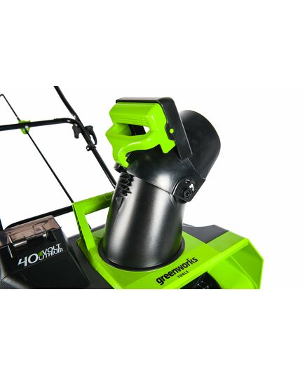 Аккумуляторный снегоуборщик GREENWORKS GD40SТ, шир/выс захвата 51/25см, без аккум. и зарядного устройства, изображение 3