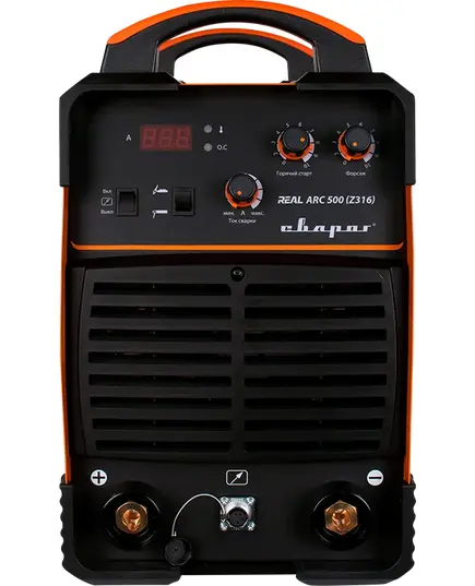 Инвертор СВАРОГ ARC 500 REAL (Z316), 380B, 30-500A, MMA/TIG, 1.5-6.0мм/2.0-4.0мм, 22.3кг, изображение 2