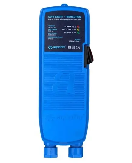 Устройство AQUARIO плавного пуска и защиты SSP(m)-3.0-1, изображение 2 от магазина Планета Инструмент Устройство AQUARIO плавного пуска и защиты SSP(m)-3.0-1, изображение 2