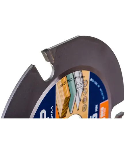 Диск пильный ЗУБР Термит-3 Профессионал, 125х22.2мм z3 для УШМ, по дереву (36857-125), изображение 2 от магазина Планета Инструмент Диск пильный ЗУБР Термит-3 Профессионал, 125х22.2мм z3 для УШМ, по дереву (36857-125), изображение 2