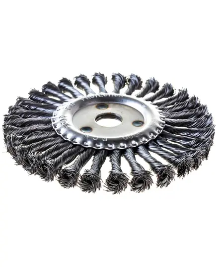 Щетка дисковая FIT витая сталь 180*22мм (39108i), изображение 2