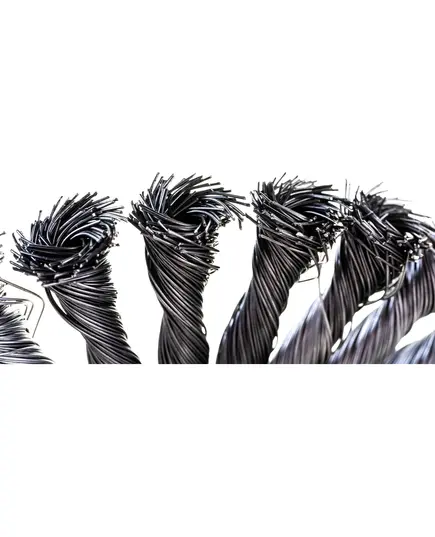 Щетка дисковая FIT витая сталь 180*22мм (39108i), изображение 3