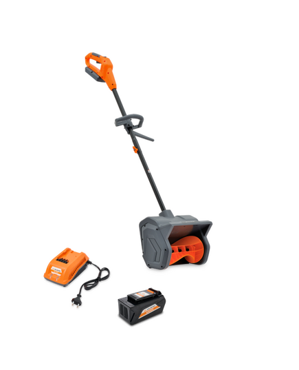 Аккумуляторный снегоуборщик VILLARTEC WA4030 SET: AM405+AC402, 40В, шир/выс 290/180мм, Бесщеточный, Дальность выброса 5м, 5.15кг, изображение 2