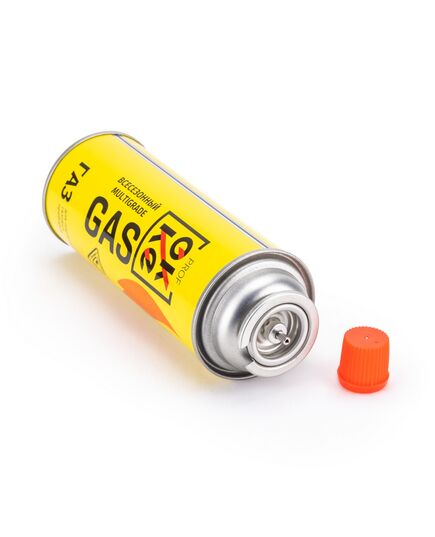 Баллон газовый "ОККE" для порт. плит (520 мл. метал.баллон, цанг. всесезонный), изображение 2