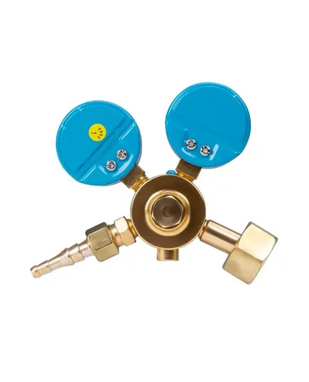 Редуктор БКО-50-СВ (кислородный, 2 манометра) Китай, изображение 2