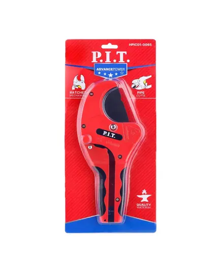 Ножницы P.I.T. для пластиковых труб P.I.T. HPIC01-0065 (0-65 мм, храповой механизм, двухкомп. рукоятка), изображение 4