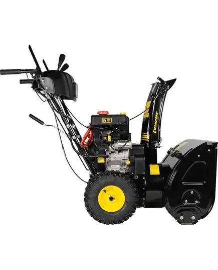 Снегоуборщик CHAMPION ST 861E, 10лс, 61см, 6F/2R, колеса, эл.стартер, фара, обогрев, изображение 2