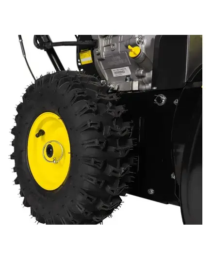 Снегоуборщик CHAMPION ST 861E, 10лс, 61см, 6F/2R, колеса, эл.стартер, фара, обогрев, изображение 4