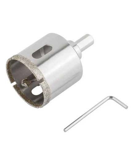 Коронка кольцевая FIT по керамограниту, камню и кафелю алмазная с центров. сверлом 45х67мм, изображение 2