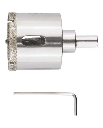 Коронка кольцевая FIT по керамограниту, камню и кафелю алмазная с центров. сверлом 45х67мм, изображение 3