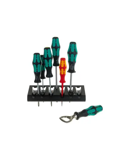 Набор отверток WERA 6 шт, с открывалкой WE-203775, изображение 2